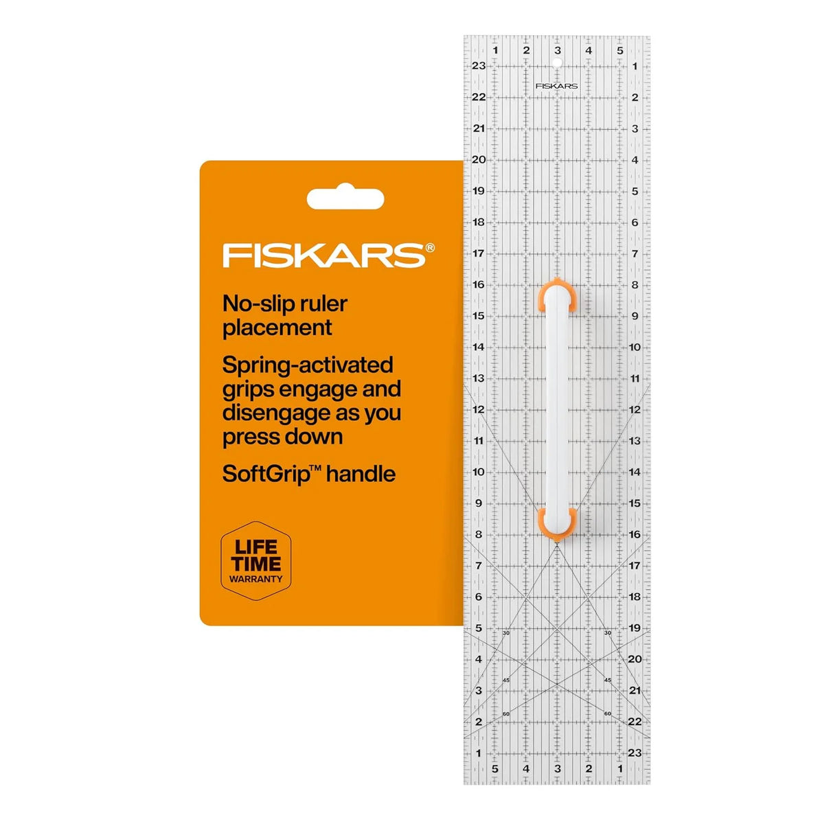 Fiskars Grip & Slide Ruler