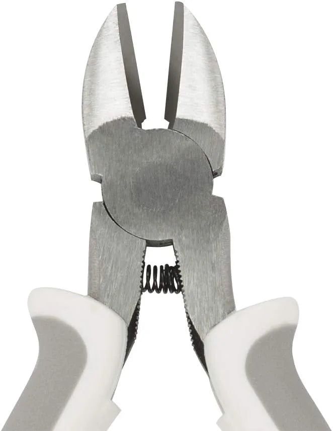Fiskars 6" DIY Precision Wire Cutter for Crafts, White/Gray