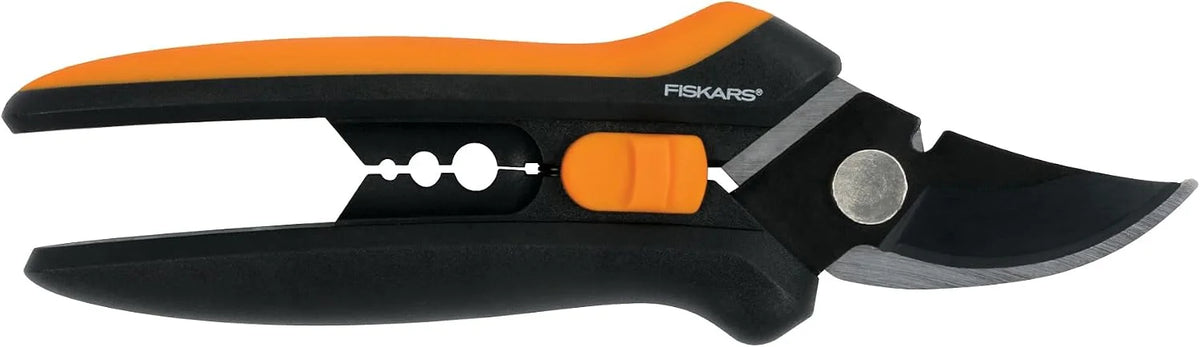 Fiskars Floral Bypass Pruning Shears, Garden Clippers for Deadheading, 10.75 x 3.88 inches (Pack of 6)