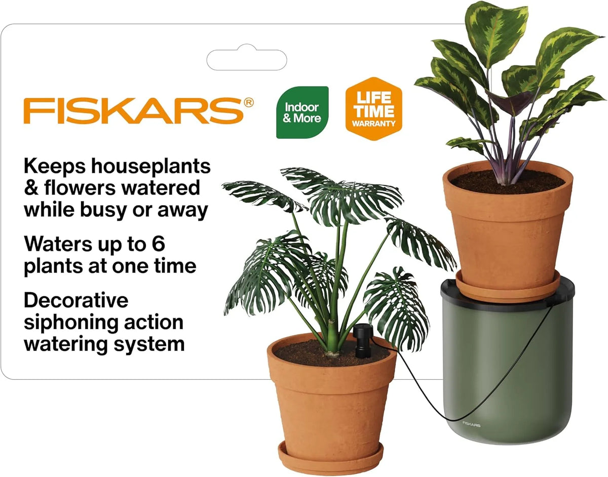 Fiskars 33" Reach LifeWell Self-Watering System for Indoor Houseplants