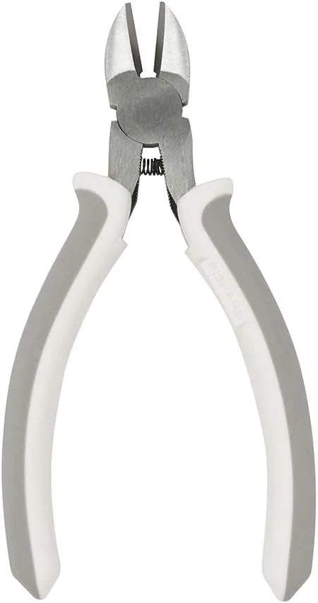Fiskars 6" DIY Precision Wire Cutter for Crafts, White/Gray