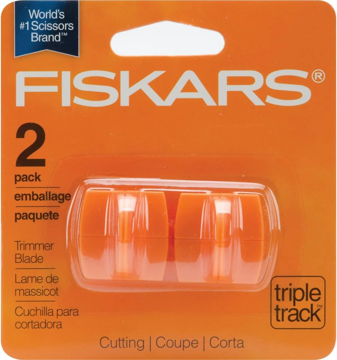 Fiskars Triple Track High-Profile Replacement Baldes 2/Pkg-Straight - Style I