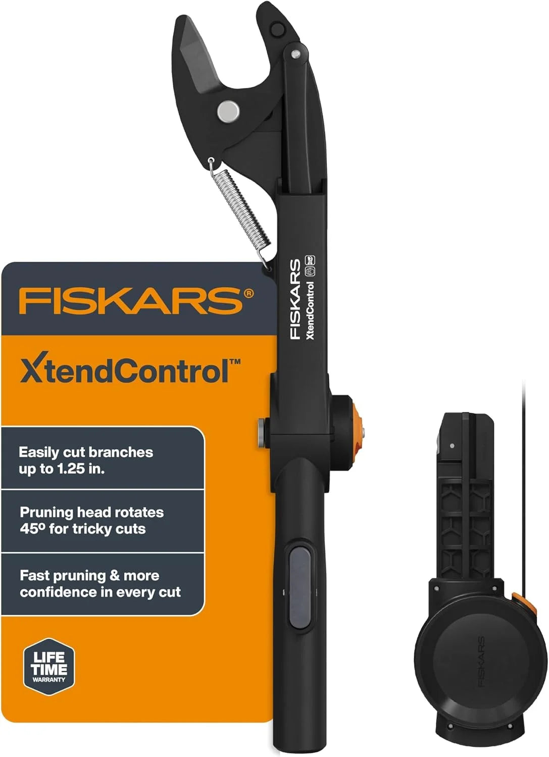 Fiskars XtendControl Rotating Tree Pruner Head, Pole Not Included