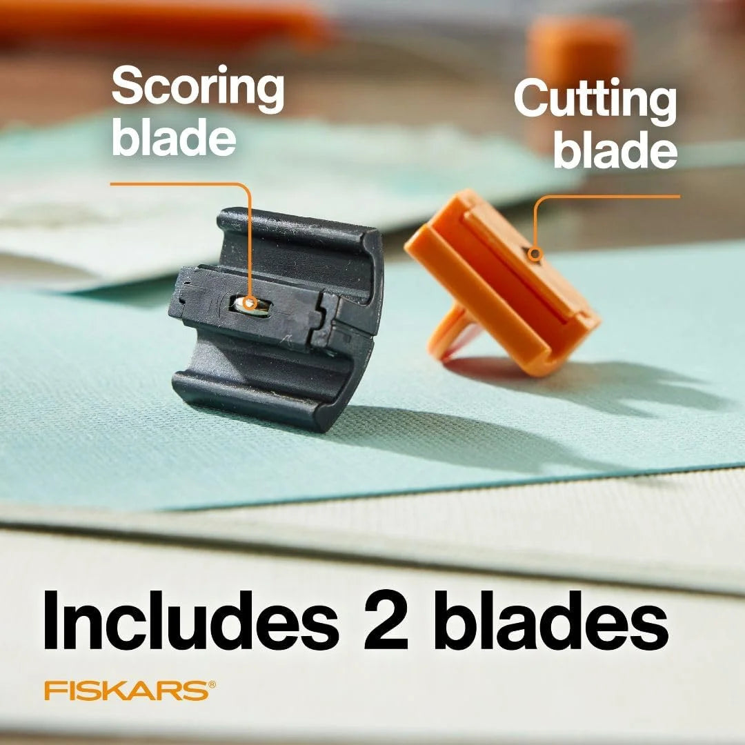 Fiskars TripleTrack Paper Cutter Replacement Blades, Style I, 2-Pack