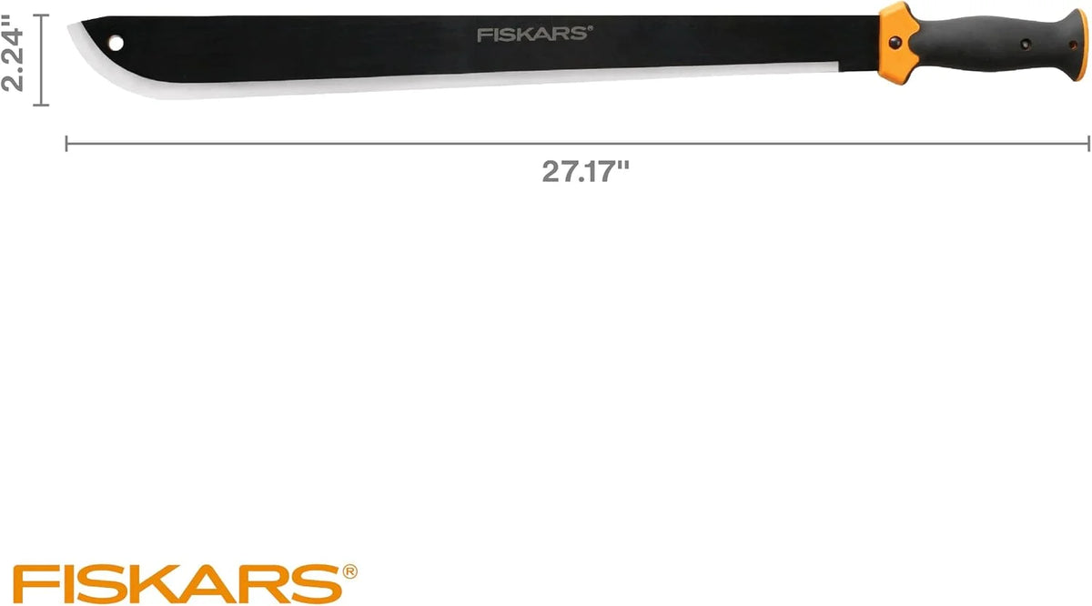 Fiskars 7078 22-Inch Machete, Black