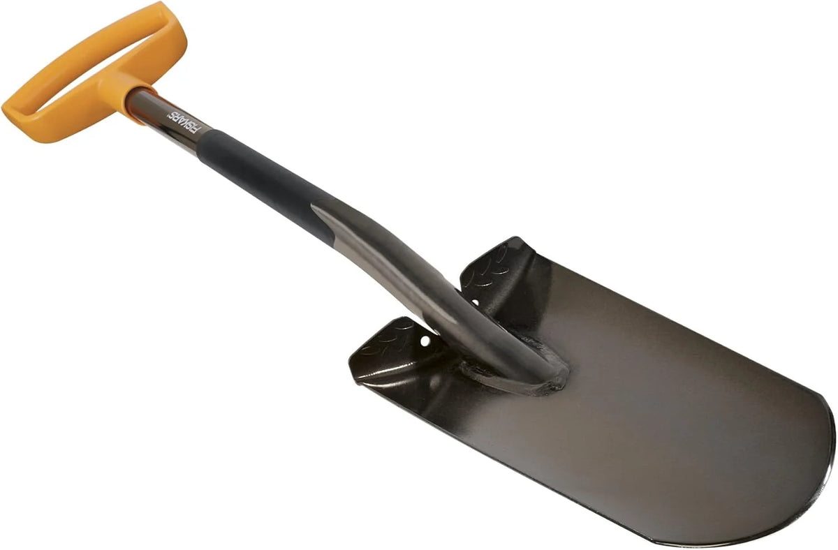 Fiskars 46" Garden Transplanting Spade Shovel Tool, Ergonomic D-Handle