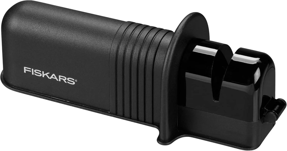 Fiskars Axe and Knife Blade Sharpener - Outdoor and Backyard Tools - Black(Pack of 6)