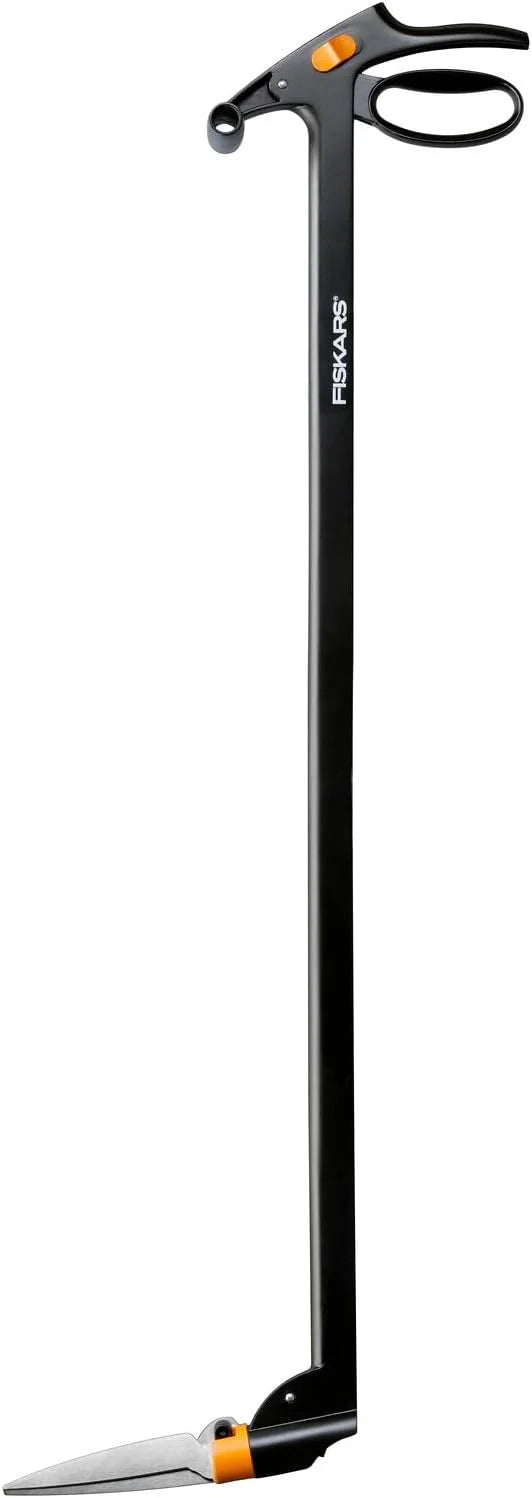 Fiskars Servo-System Grass Shear, Long GS46, with Servo-System, Length: 100 cm, Steel Blades/Plastic Handle & Handle, 1000590