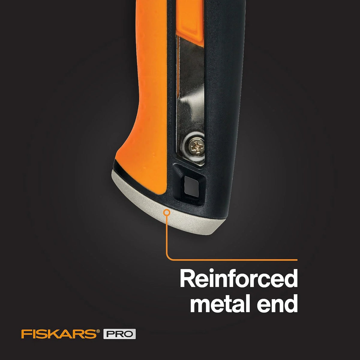 Fiskars Pro Snap-Off Utility Knife, Accomodates 18mm Snap-Off Blades