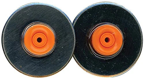 Fiskars 28mm Replacement Rotary Cutter Blades (2-Pack) - Style F - Compatible with Fiskars 28mm Rotary Paper Cutters