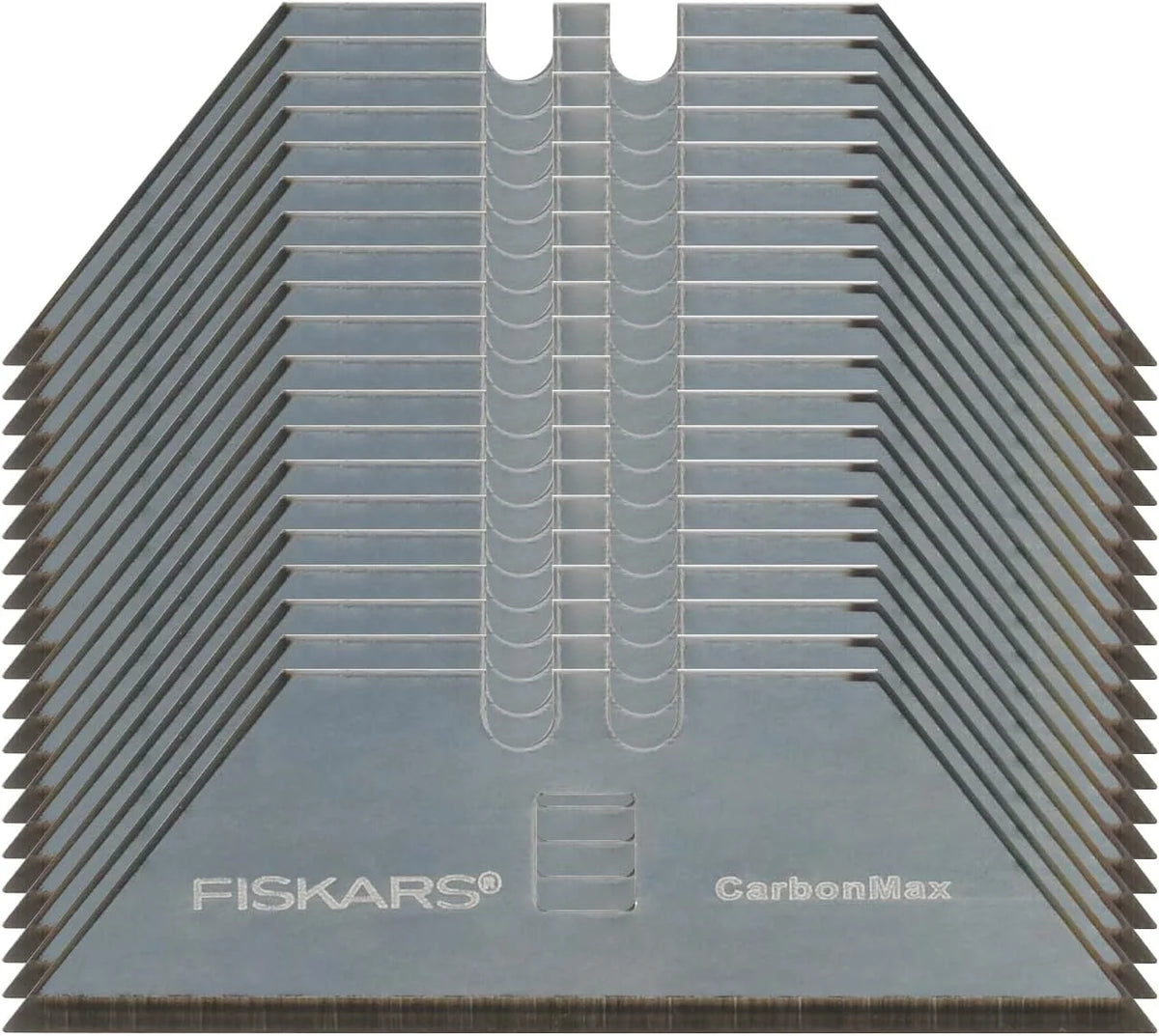 Fiskars Pro CarbonMax 3/4" Utility Knife Replacement Blades, 20-Pack