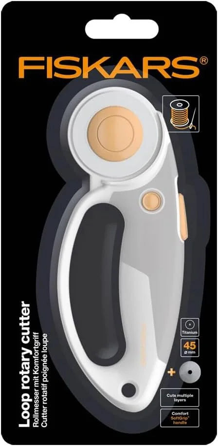 Fiskars 195210-1001 Contour Rotary Cutter, 45mm